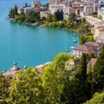 Vue sur Montreux et le lac Léman (illustration)