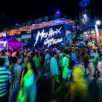 Public devant la scène du Montreux Jazz Festival